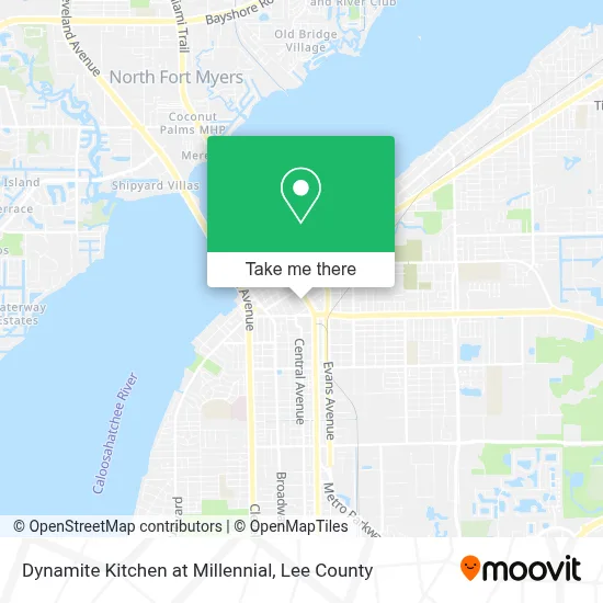 Dynamite Kitchen at Millennial map