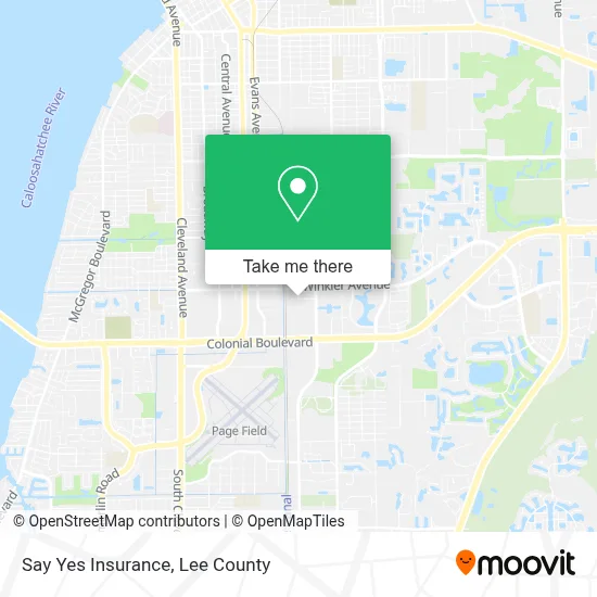Say Yes Insurance map