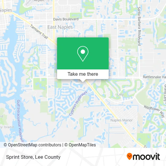 Sprint Store map