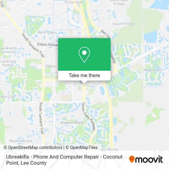 Ubreakifix - Phone And Computer Repair - Coconut Point map
