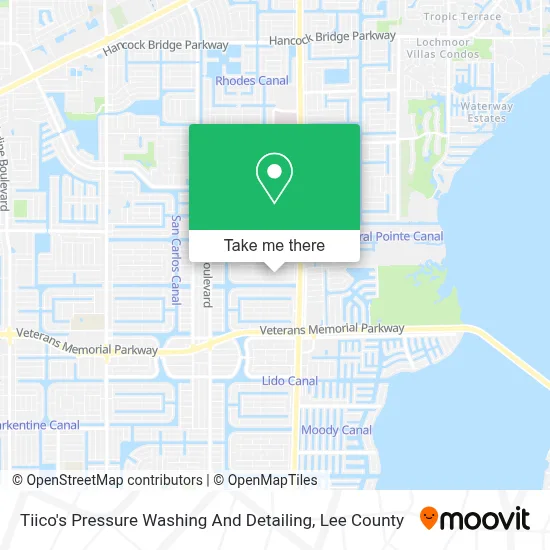 Tiico's Pressure Washing And Detailing map