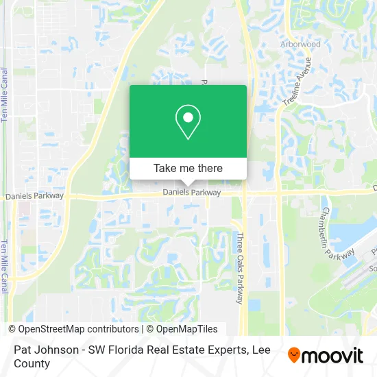 Pat Johnson - SW Florida Real Estate Experts map