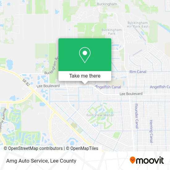 Amg Auto Service map