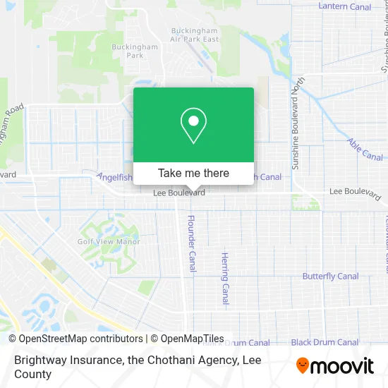 Brightway Insurance, the Chothani Agency map