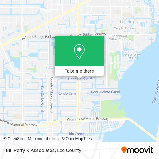 Bill Perry & Associates map