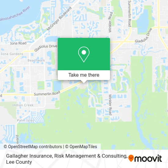 Gallagher Insurance, Risk Management & Consulting map