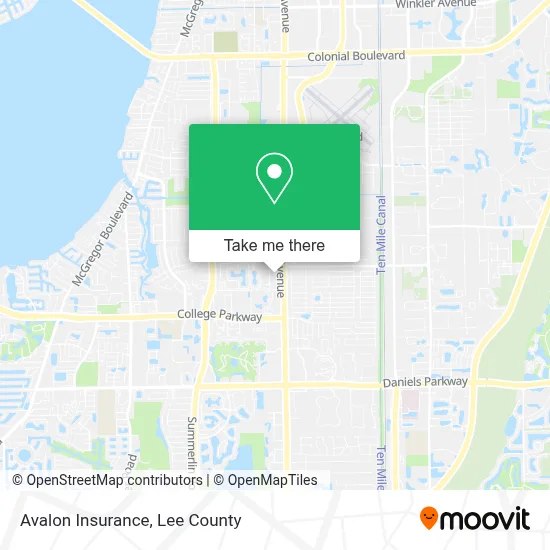 Avalon Insurance map