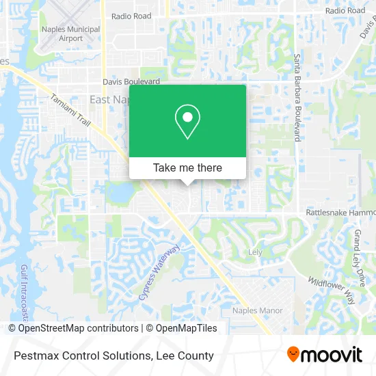 Pestmax Control Solutions map