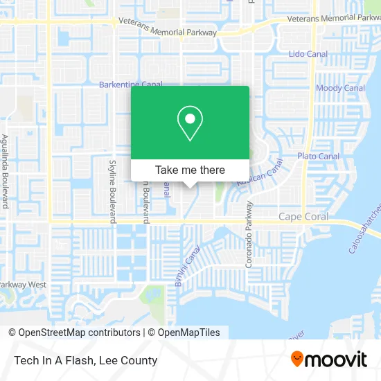 Tech In A Flash map