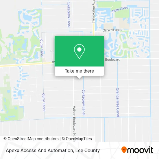 Apexx Access And Automation map