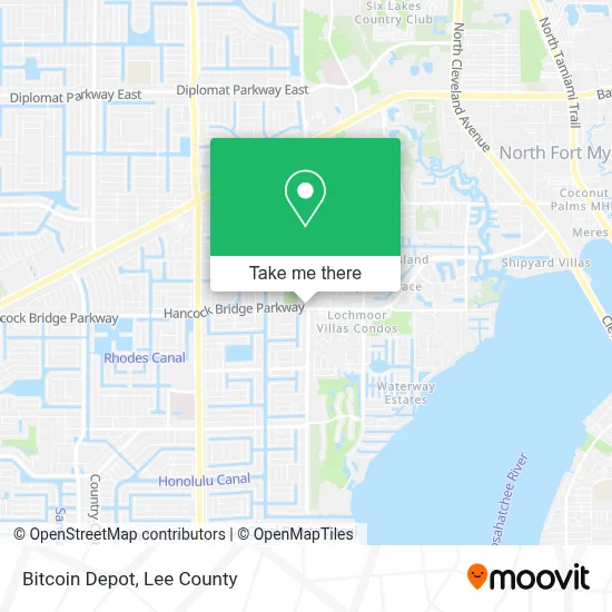 Bitcoin Depot map