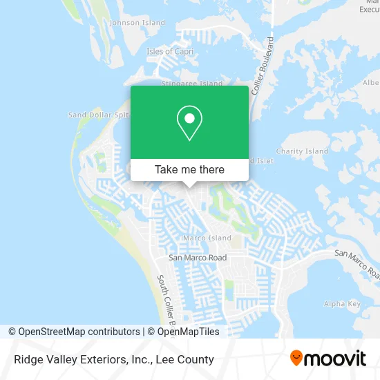 Ridge Valley Exteriors, Inc. map