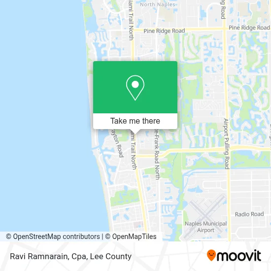 Ravi Ramnarain, Cpa map