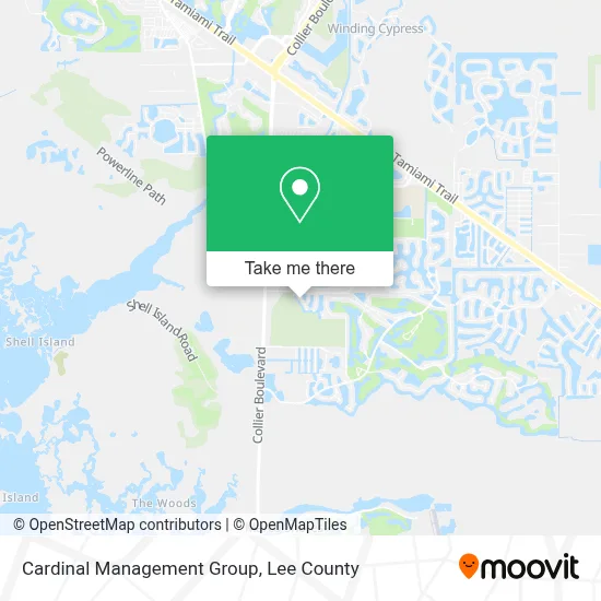 Cardinal Management Group map