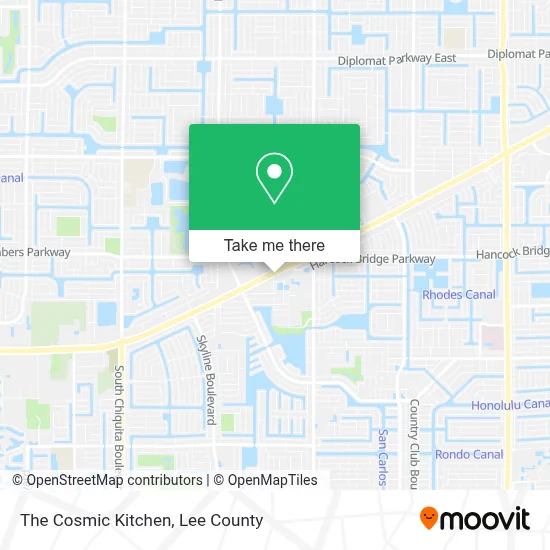 The Cosmic Kitchen map