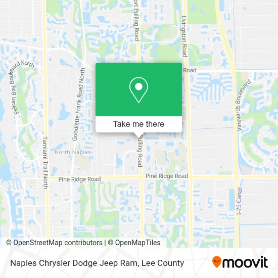 Naples Chrysler Dodge Jeep Ram map