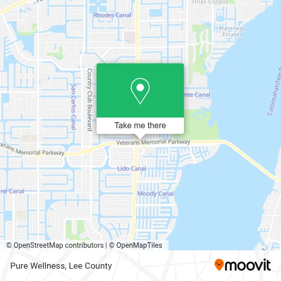 Pure Wellness map