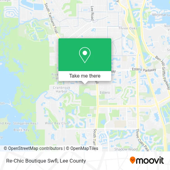 Re-Chic Boutique Swfl map