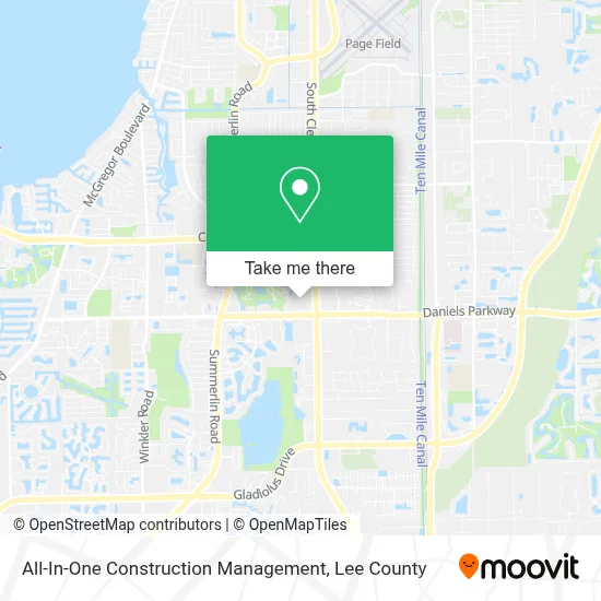 All-In-One Construction Management map