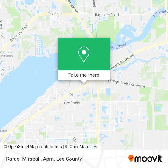 Rafael Mirabal , Aprn map