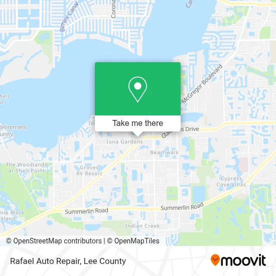 Rafael Auto Repair map