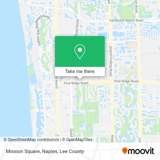 Mission Square, Naples map