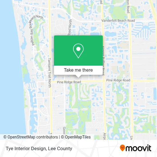 Tye Interior Design map