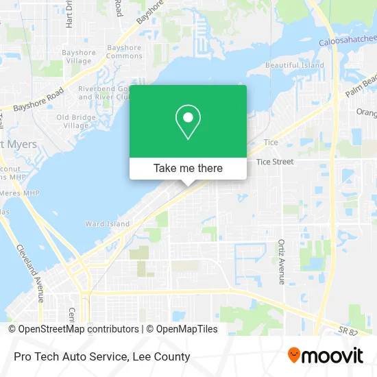 Pro Tech Auto Service map