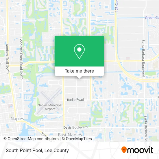 South Point Pool map