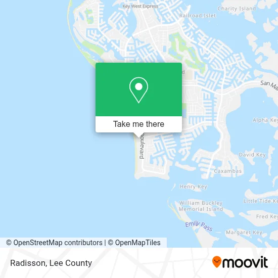 Radisson map
