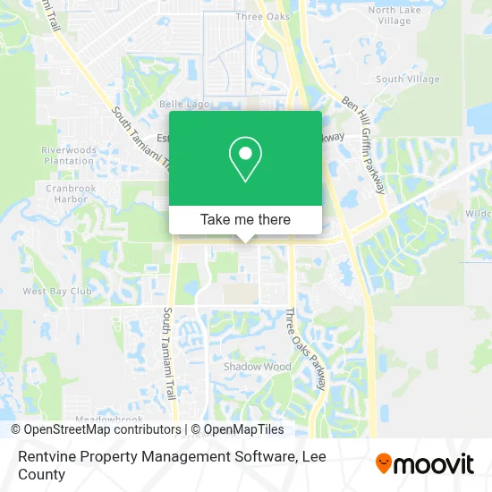 Rentvine Property Management Software map