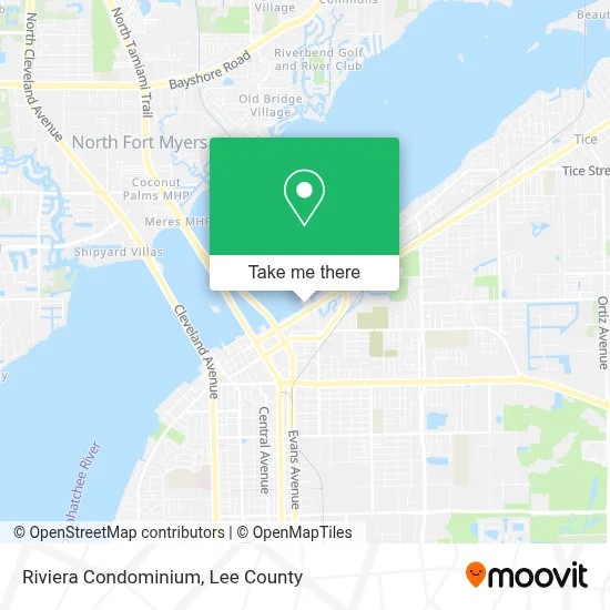 Riviera Condominium map