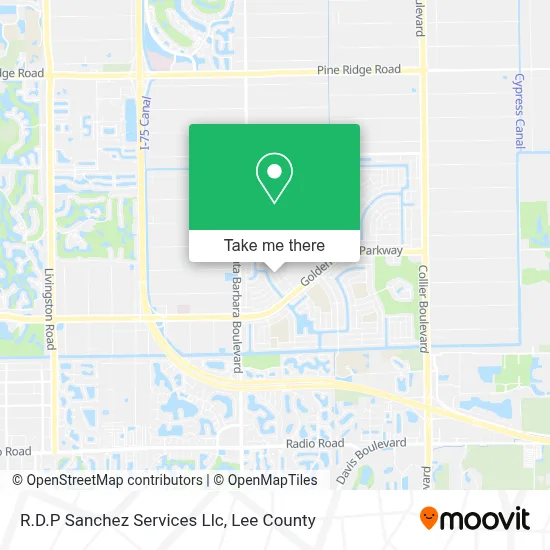 R.D.P Sanchez Services Llc map