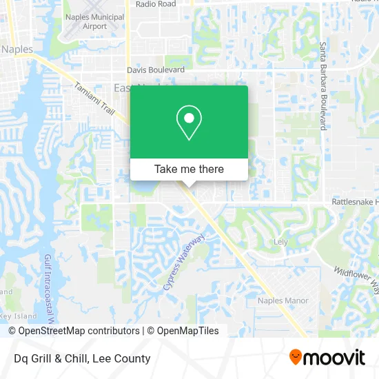 Dq Grill & Chill map