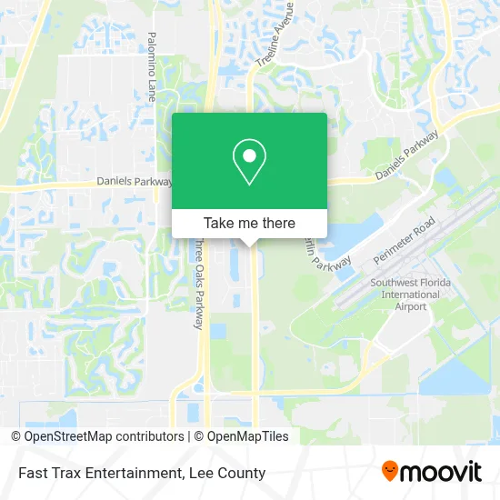 Fast Trax Entertainment map