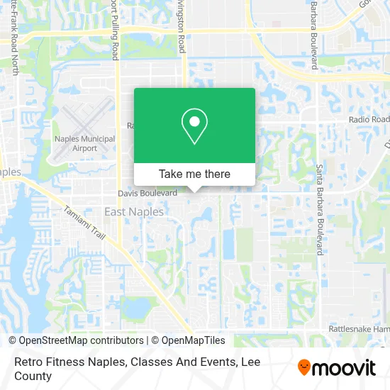 Retro Fitness  Naples, Classes And Events map