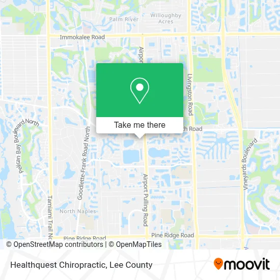 Healthquest Chiropractic map