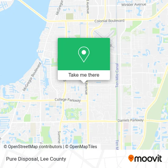 Pure Disposal map