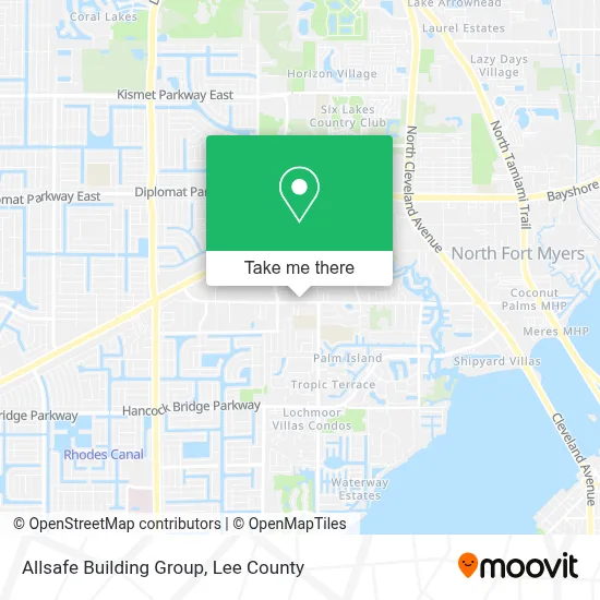Allsafe Building Group map