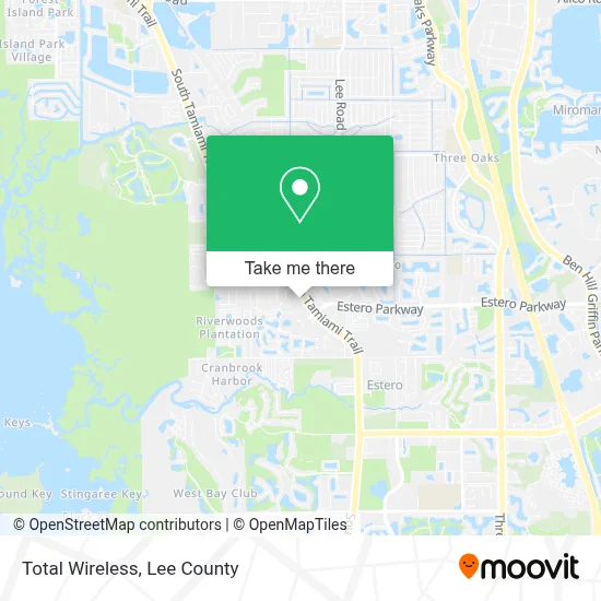 Total Wireless map