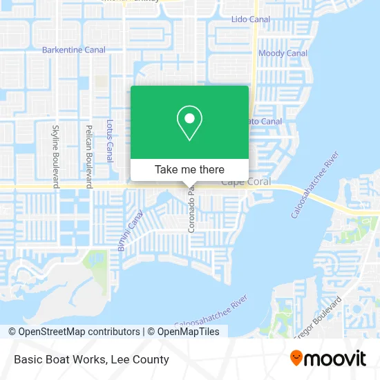 Basic Boat Works map