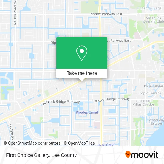 First Choice Gallery map