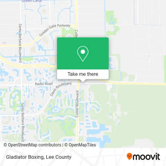 Gladiator Boxing map