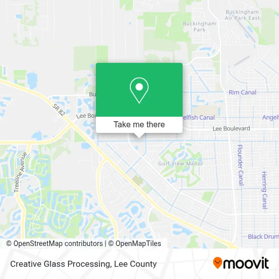 Creative Glass Processing map