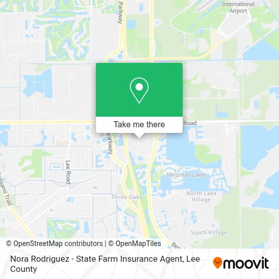 Nora Rodriguez - State Farm Insurance Agent map