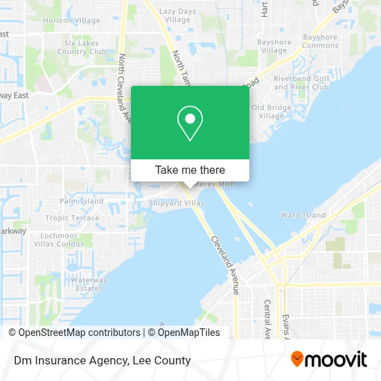 Dm Insurance Agency map