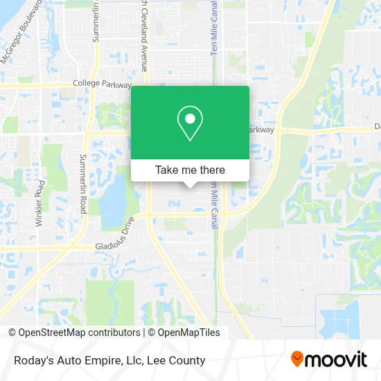 Roday's Auto Empire, Llc map