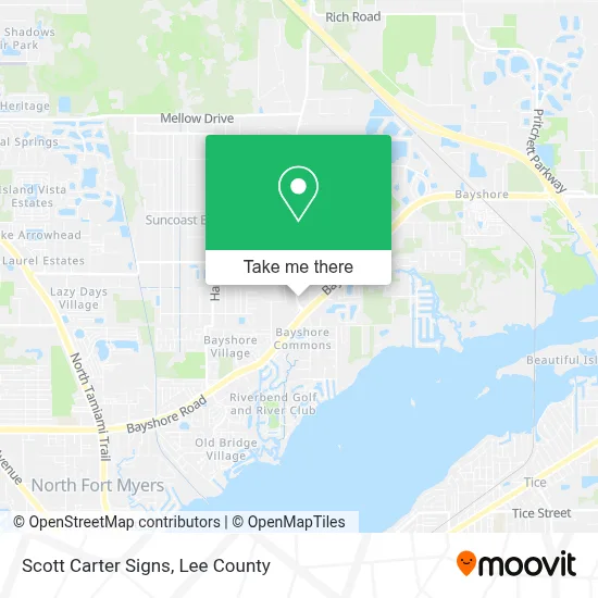 Scott Carter Signs map