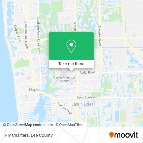 Fly Charters map