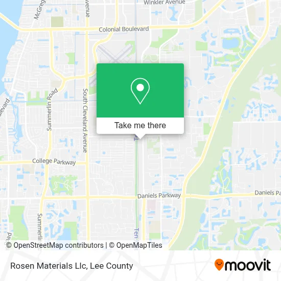 Rosen Materials Llc map